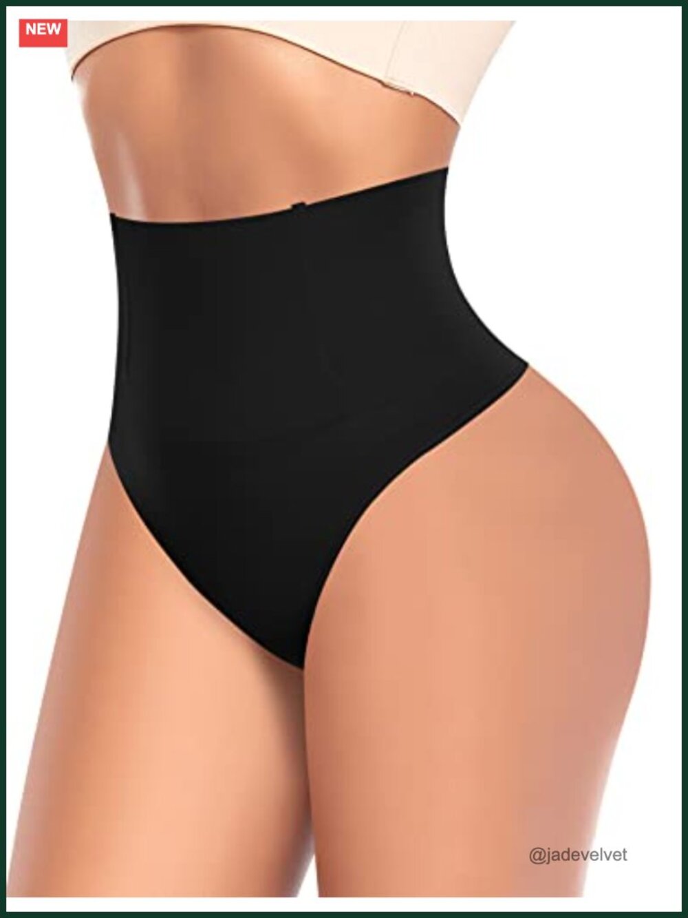 Tummy Control High Waist Seamless Thong Shapewear